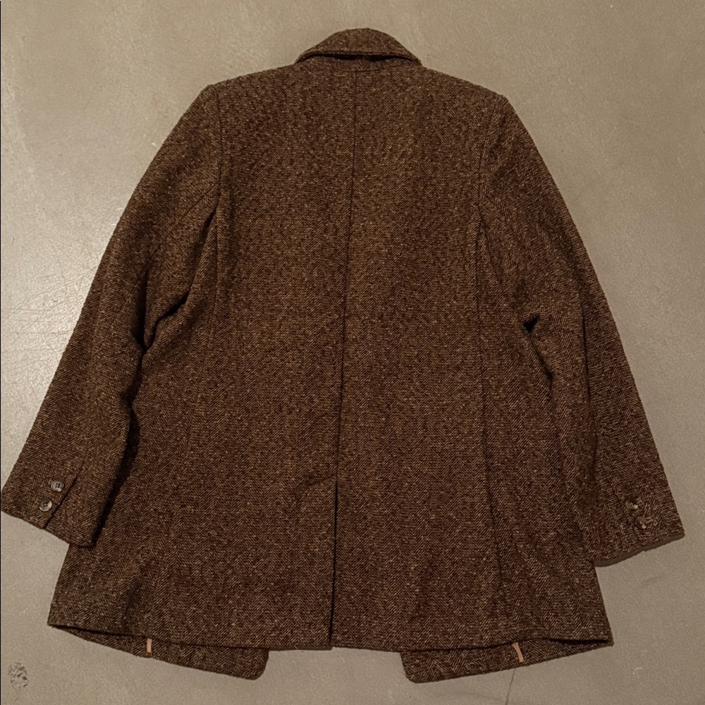 Old Navy Dark Brown Tweed Blazer - Picture 4 of 4